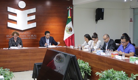 Presenta Comisión de Partidos Políticos del IEEPCO informe de actividades
