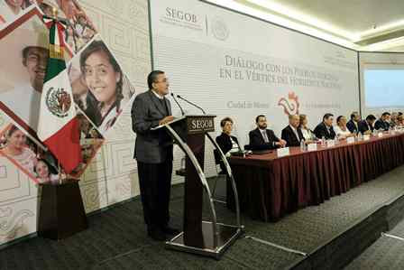 Demanda CNDH al Estado Mexicano terminar con pobreza, exclusión, desigualdad y abusos contra indígenas