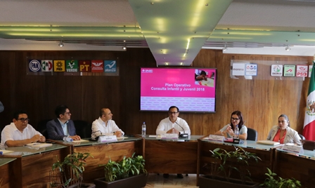 Inicia organización de la Consulta Infantil y Juvenil 2018 en Oaxaca