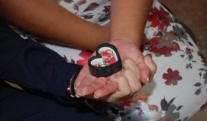 Después de la ceremonia, efectuada por el Juez Rafael Sánchez Plata, se realizó una convivencia familiar.