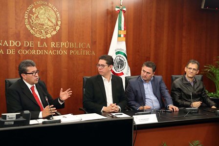 Recibe Senado de la República texto final del Acuerdo Comercial Trilateral