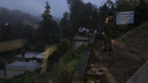 Coadyuvan en labores de seguridad para evitar actos de rapiña.
