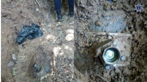 Cerca del lugar encontraron abandonada una camioneta con hidrocarburo.