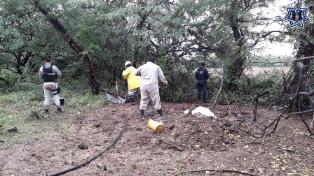 Clausuran dos tomas clandestinas y aseguran tres mil 200 litros de hidrocarburo en el Istmo