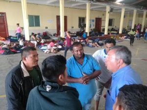 La reunión fue organizada por autoridades del Gobierno de Guatemala.