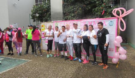 Realiza IMSS Cuarta Carrera Atlética y Moño Rosa contra cáncer de mama