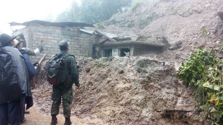 Dejan lluvias siete víctimas mortales en Oaxaca: CEPCO; Aplican Plan DN-III-E