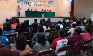 Sensibilizar al derechohabiente con sobrepeso, obesidad, diabetes mellitus e hipertensión arterial es el objetivo.