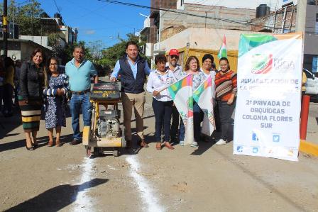 Ejercen 874 mp en tres obras de drenaje sanitario en Santa Lucía del Camino, Oaxaca