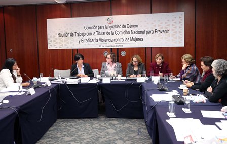 Analizan senadoras y titular de la Conavim Alerta de Género