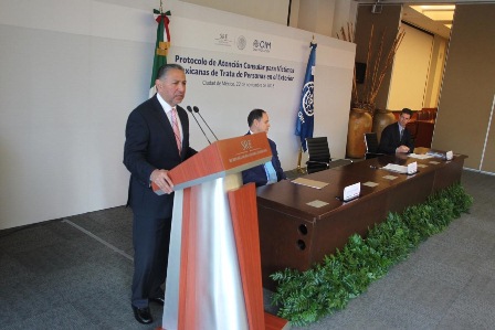 Presentan “Protocolo de Atención Consular para Víctimas Mexicanas de Trata de Personas en el Exterior”