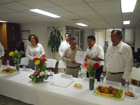 Recibe Pemex TAD Salina Cruz reconocimiento de Empresa Segura Nivel 2