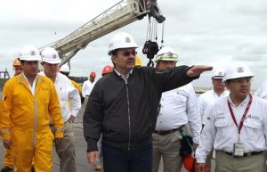 Realizó un recorrido por la Terminal Marítima de Pemex “Puerto Isla del Carmen”.