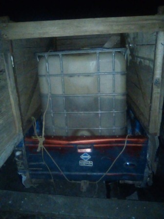 Aseguran dos camionetas cargadas con unos mil litros de hidrocarburo en el Istmo: SSPO