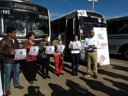 Ponen en marcha programa contra la violencia hacia las mujeres en transporte público