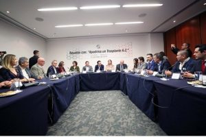Reunión con senadores