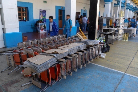 Ejerce Gobierno de Oaxaca 80 mdp al año para equipamiento educativo