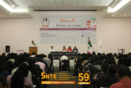 Participa Sección 59 en Consulta Nacional para ampliar demandas y necesidades del gremio