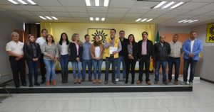 Roberto López Suárez y Yasser Bautista, representantes ante el Instituto Electoral de la CDMX