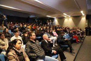 Ponente ante estudiantes en la Cátedra Prima de la Universidad del Pedregal.
