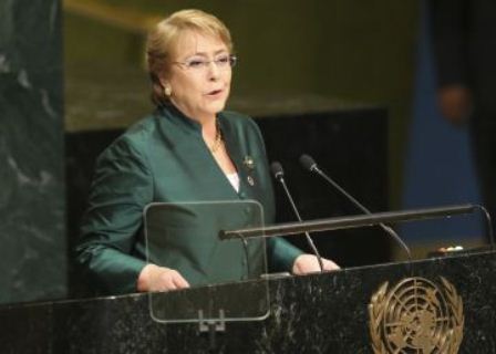 Refuerzan México y ONU lazos de cooperación con visita de Bachelet y María Fernanda Espinosa