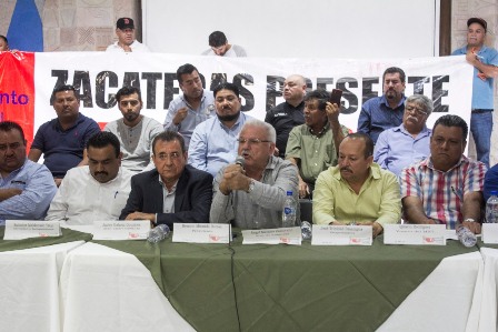 Ley pareja para APPS, como a los taxistas exige MNT en Zacatecas