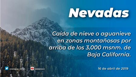 Ocasionará Frente Frío número 52 vientos fuertes y chubascos en el noroeste de México