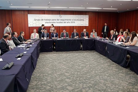 Instalan grupo de trabajo que dará seguimiento a procesos electorales locales del 2019