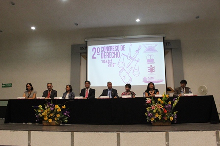 Con amplia participación, inicia el Segundo Congreso de Derecho “Oaxaca 2019”