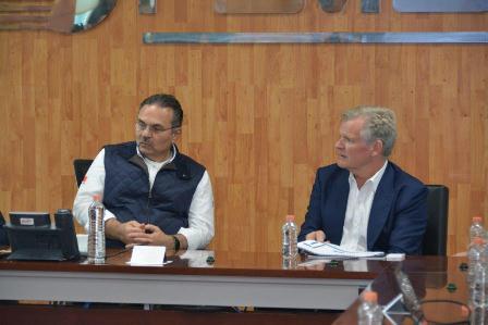 Sostiene reunión el director General de Pemex con inversionistas noruegos
