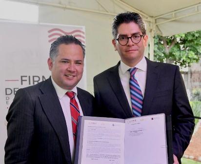 Firma IEEPCO acuerdo de colaboración con Unidad de Inteligencia Financiera de la SHCP
