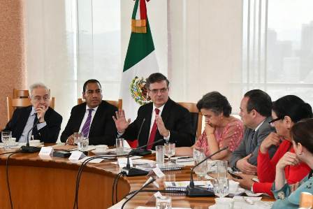 Impulsa México una política migratoria segura, regular y ordenada: Ebrard Casaubon