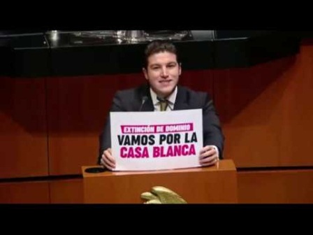 Ley de Extinción de Dominio abre la puerta para decomisar la Casa Blanca: Samuel García