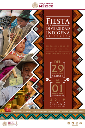 Celebra Instituto Nacional de los Pueblos Indígenas Fiesta de la Diversidad Indígena de Oaxaca