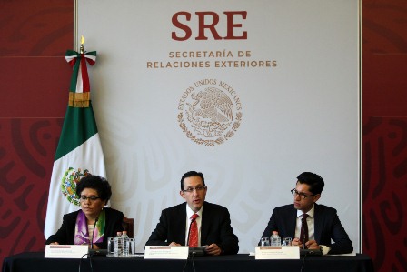 Presenta la SRE al Poder Legislativo informe en materia de protección consular