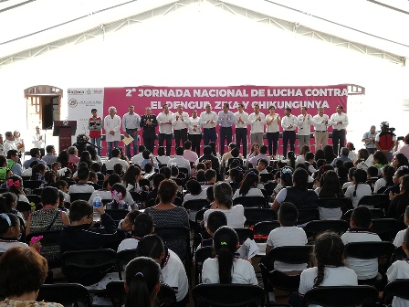 Arranca Segunda Jornada Nacional de Lucha contra el Dengue, Zika y Chikungunya