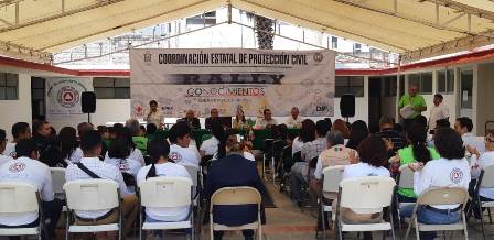 Clausuran Semana Estatal de Protección Civil en Oaxaca