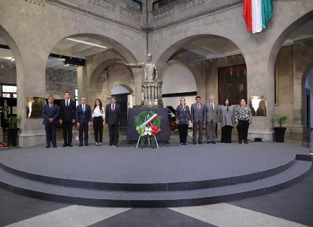 Rinden homenaje a Belisario Domínguez; 106 aniversario luctuoso del político chiapaneco