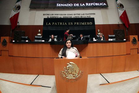 Propone senadora mejorar atención a menores durante la primera infancia