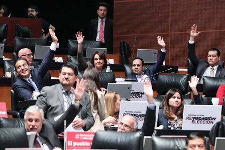 Incluyen proceso de revocación de mandato para el actual presidente de la República