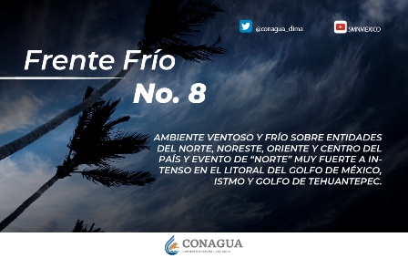 Prevén posibles heladas