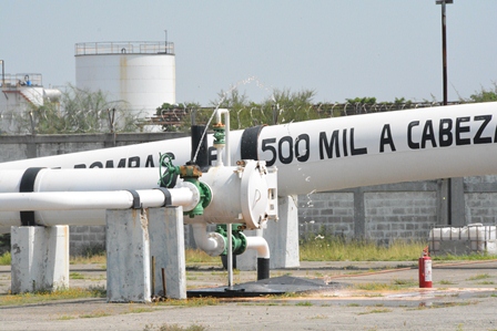 Realiza Pemex trabajos en poliducto Minatitlán–Salina Cruz