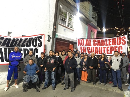 Miente Claudia Sheinbaum; nunca ha querido dialogar: Vecinos de Cuautepec