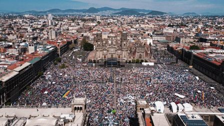 Protestas anti AMLO con fines electorales hacia 2021