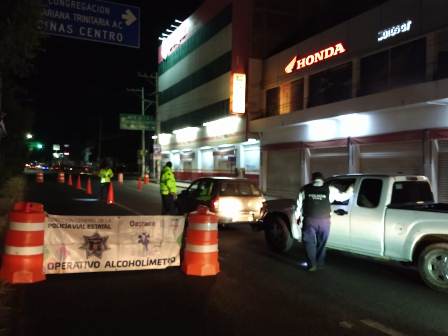 A partir de este fin de semana, arrestados en Operativo Alcoholímetro darán servicio a la comunidad