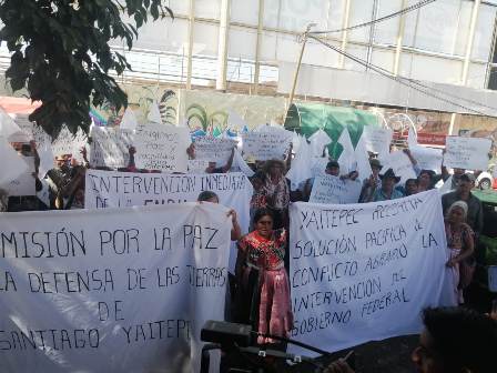 Atiende Defensoría de Oaxaca a pobladores de Yaitepec, Eloxochitlán y Chimalapa
