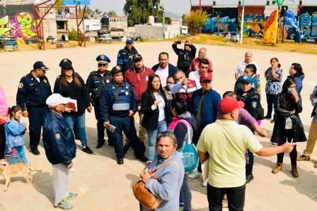 Rescate de espacios públicos contribuye a reconstrucción del tejido social: Paty Ortiz