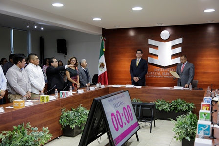 Rinde protesta Alejandro Carrasco Sampedro como consejero Electoral del IEEPCO