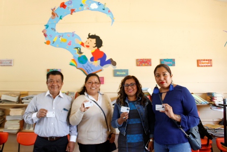 Credencialización de la Sección 59 del SNTE, al 70 por ciento