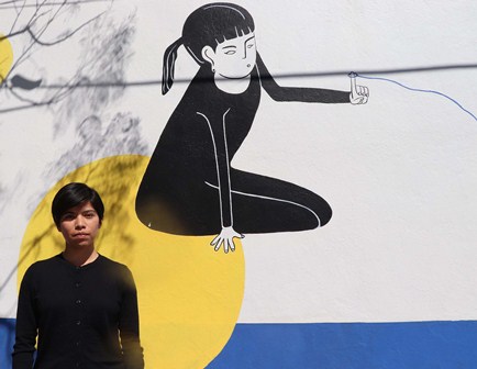 Participa estudiante de la UABJO en importante festival artístico de Bahía de Banderas, Nayarit